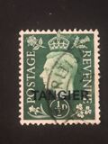 [King George VI - Great Britain Postage Stamps Overprinted "TANGIER", type F]