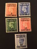 [Great Britain Postage Stamps Overprinted & Surcharged, type U]