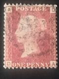 [Queen Victoria - Colored Control Letters in Corners, 类型 I]