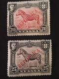 [Zebra - Not Issued Stamps Overprinted "REPUBLICA", тип I]