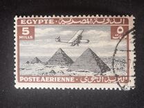 [Airmail - Airplane over Pyramids of Giza, प्रकार BK4]