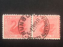 [Black Swan & Queen Victoria - New Watermark, Вид K6]