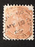 [Queen Victoria - New Watermark, Tipe F7]