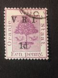 [British Occupation - Previous Issues Surcharged & Overprinted "V.R.I.", type J1]