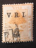 [British Occupation - Previous Issues Surcharged & Overprinted "V.R.I.", type J]
