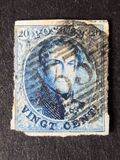 [King Leopold I - Oval 17-17½mm High and 14-14½mm Wide, type B12]