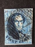 [King Leopold I - Oval 17-17½mm High and 14-14½mm Wide, type B12]