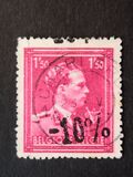 [Overprinted "-10%" or "10%", type F14]