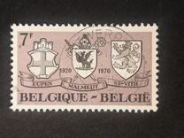 [The 50th Anniversary of Eupen, Malmedy and St.Viths Affiliation to Belgium, type AMT]