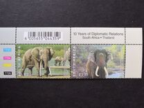 [The 10th Anniversary of Diplomatic Relations with Thailand - Joint Issue with Thailand, тып BAX]