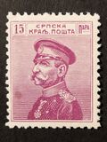 [King Peter I - For Different Colors See No.117-126, Typ O4]