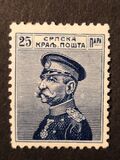 [King Peter I - For Different Colors See No.117-126, Typ O6]