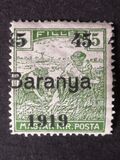 [Hungarian Stamps Overprinted "Baranya 1919" in Black, Typ B16]