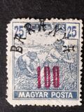 [Hungarian Stamps Overprinted "Baranya" in Black, タイプ B25]