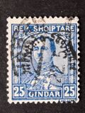 [Overprinted "Mbretnea Shqiptare" - Kingdom of Albania, Tip AZ5]