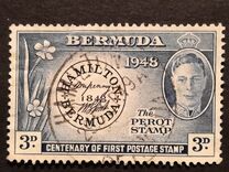 [The 100th Anniversary of Postmaster Perot's Stamp, type AR1]