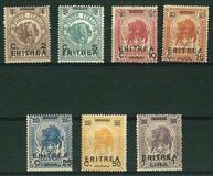 [Italian Somaliland Postage Stamps Overprinted and Surcharged, type R]