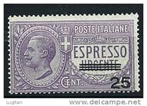 [Express Stamp - Overprint, type BI]