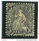 [Definitive 1862-1863 - Sitting Helvetia, type K1]