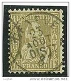 [Definitive 1862-1863 - Sitting Helvetia, type K8]