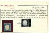 [King Victor Emmanuel II - This Issue Vary Greatly in Colour, type D7]