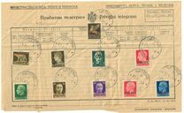 [Italy Postage Stamps of 1929 Overprinted "ЦРНА ГОРА", type C]