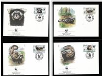 [Хорёк (Перевязка) Всемирный Фонд Дикой Жизни. WWF, тип DV]