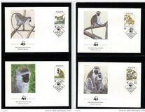 [Endangered Species - Green Monkeys on St. Kitts, тып FF]