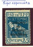 [Fiume Military Post Stamps Surcharged, Typ B3]