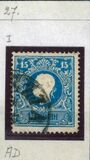 [Emperor Franz Joseph - Loops of Bow at Back of Head Broken, type F]