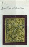 [Coat of Arms - Black Print on Colored Paper, type A]