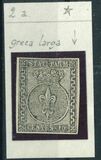 [Coat of Arms - Black Print on Colored Paper, type A1]