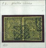[Coat of Arms - Black Print on Colored Paper, type A]