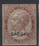 [King Victor Emmanuel II, 1820-1878  - New Design, Tüüp H]
