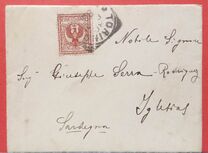 [Águila de la Casa de Savoya y rey Victor Emmanuel III, 1.869 - 1.947 #     Primera emisión definitiva del reinado de Víctor Manuel III, tipo AI]