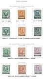 [Italian Postage Stamps Overprinted "ALBANIA" & Surcharged, type A]