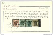 [The 9th Congress of the Federation of Italian Philatelic Societies - Trieste, tip BQ]