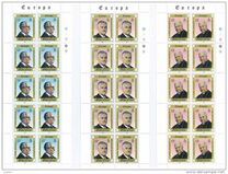 [EUROPA Stamps - Famous People, प्रकार JX]