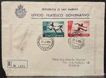 [International Exhibition of Olympic Stamps in San Marino, タイプ HN]