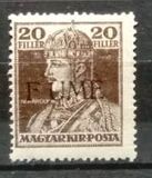 [Overprinted King Karl & Queen Zita Stamps from Hungary, type Q]