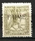 [Overprinted King Karl & Queen Zita Stamps from Hungary, type R]