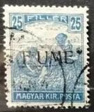 [Overprinted Postage Stamps from Hungary, Tüüp C7]