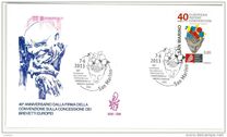 [The 40th Anniversary of the EPC - European Patent Convention, type CRJ]