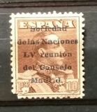 [The 55th Conference of the League of Nations, Madrid, type CG12]