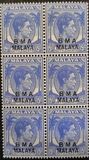 [Straits Settlements Postage Stamps Overprinted "B M A MALAYA" in Black or Red Colour, نوع A8]