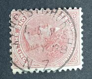 [Reina Victoria. Inscripción: "NEW ZEALAND - POSTAGE & REVENUE", tipo Q1]