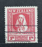 [Nurse - Inscription "HELP STAMP OUT TUBERCULOSIS 1929", type BJ]