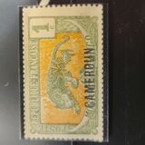 [Middle Congo Postage Stamps (Colors Changed) Overprinted "CAMEROUN", tegund E]