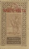 [Upper Senegal and Niger Postage Stamps Overprinted "HAUTE-VOLTA", type A1]
