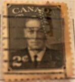 [King George VI - Inscription: "POSTES POSTAGE", Tipi EK1]